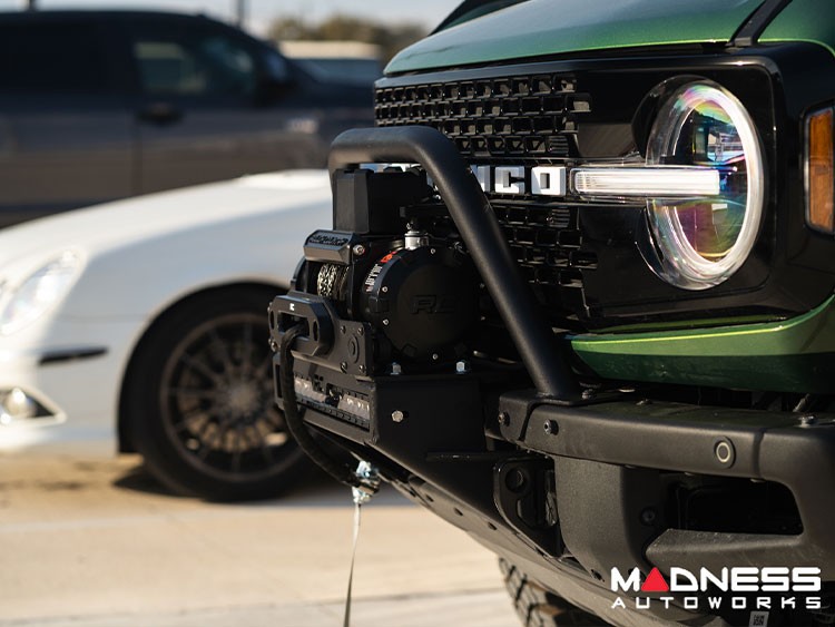 Ford Bronco Front Winch Mount High Mount For OE Modular Bumper Rough Counrty